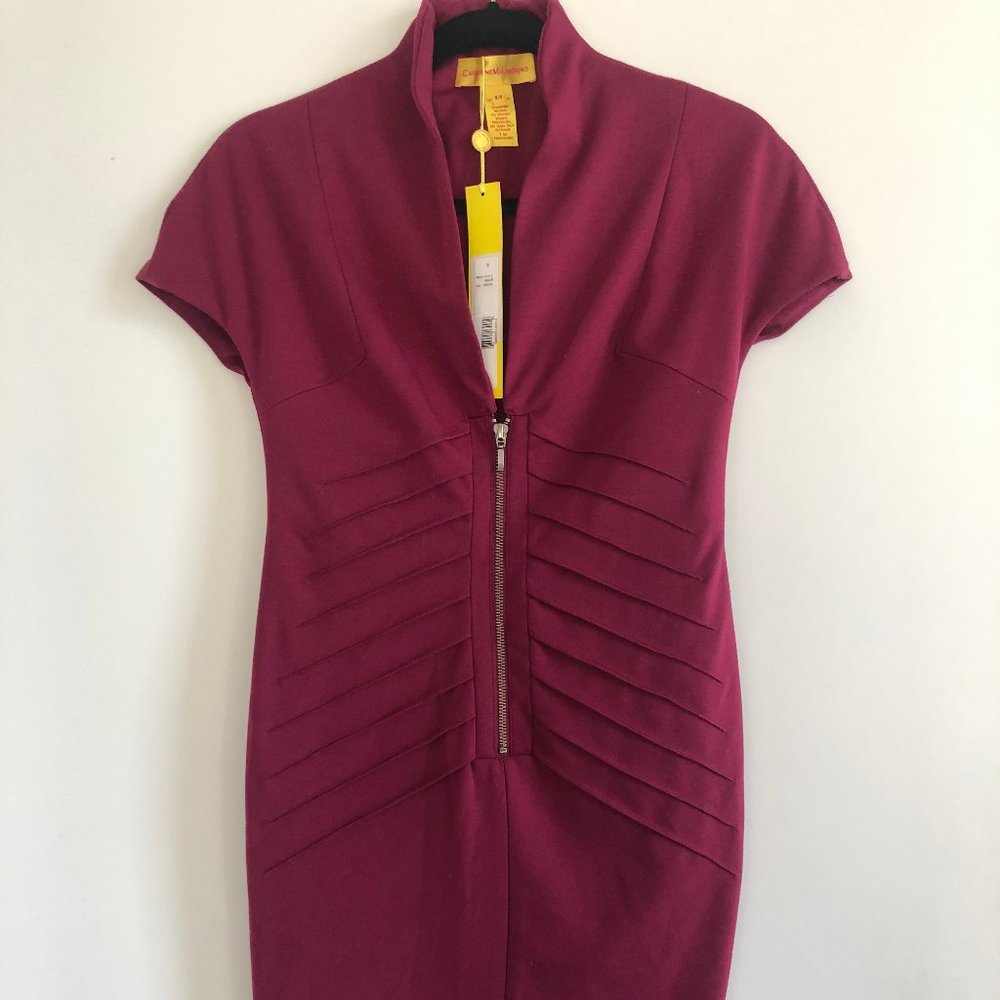 Catherine Malandrino Exposed Zipper Dress